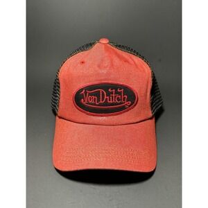 Y2K Von Dutch Mesh Back Hat One Size‎